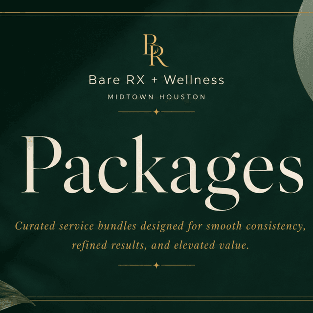 Brazilian Wax (V) 6 Pack at Bare RX + Wellness | Full Body Waxing in Midtown Houston in Houston, TX